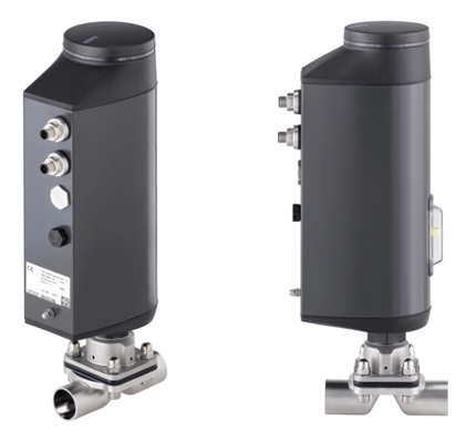 burkert 电动阀 类型 3363 - 带有塑料制成的电气线性驱动器（位置调节器）的二位二通隔膜阀（EVA 型）